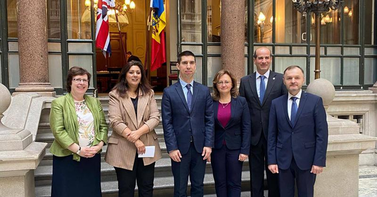 Întâlnirea la nivel înalt între oficiali din Republica Moldova și Marea Britanie.