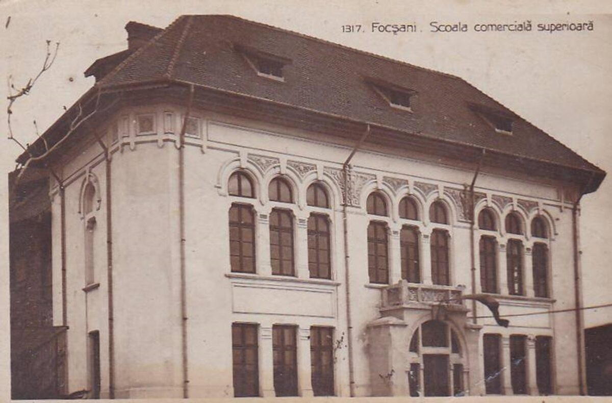 Școala Comercială Superioară de Comerț, un edificiu emblematic al Focșaniului, își ca recăpăta strălucirea