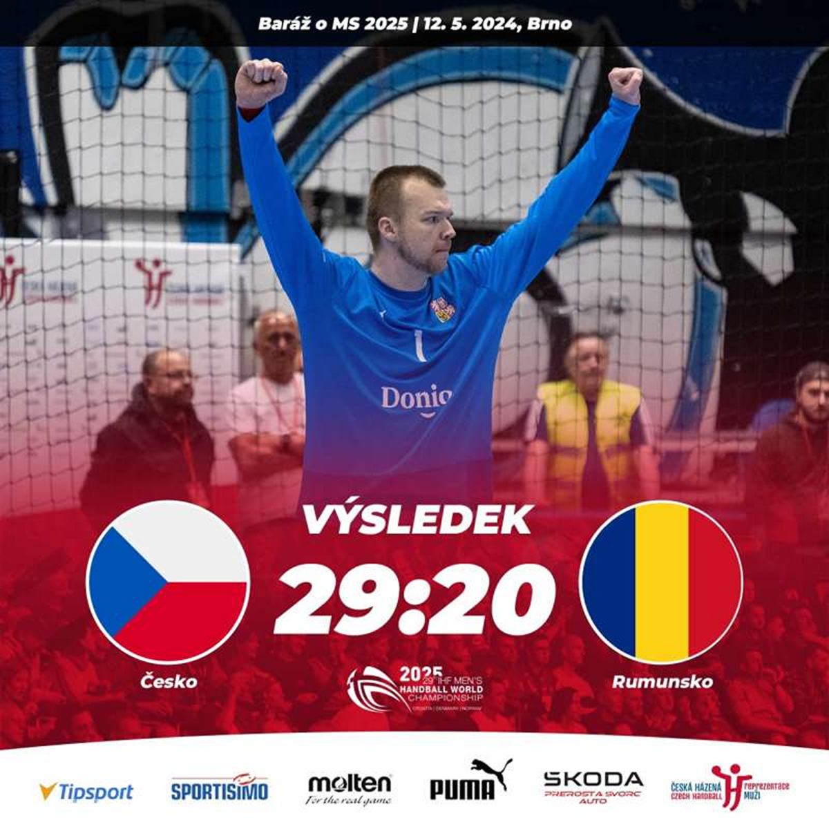 Naționala masculină de handbal a României a ratat calificarea la Campionatul Mondial