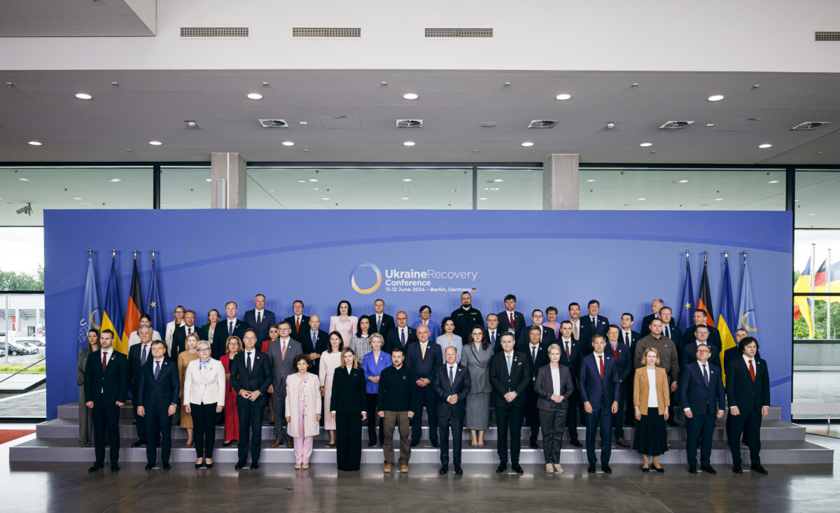 Premierul Dorin Recean, la Berlin: Republica Moldova vrea să-și asume un rol activ în reconstrucția Ucrainei