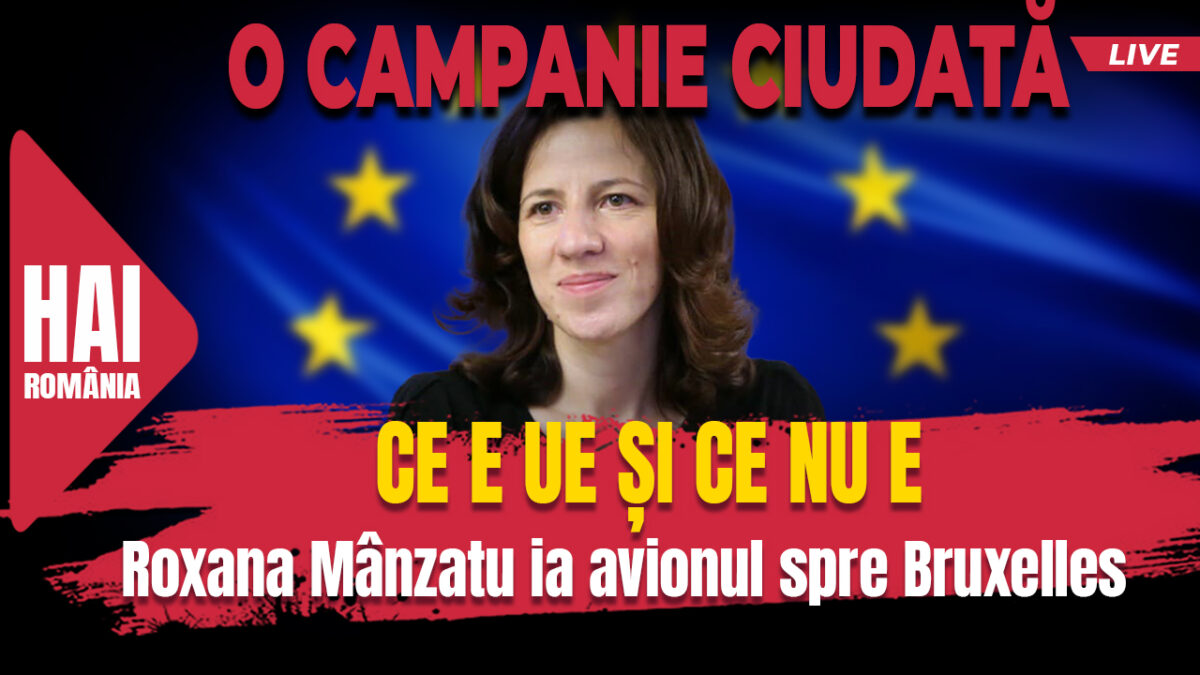 Ce e UE și ce nu e. Hai live cu Turcescu la 12:00