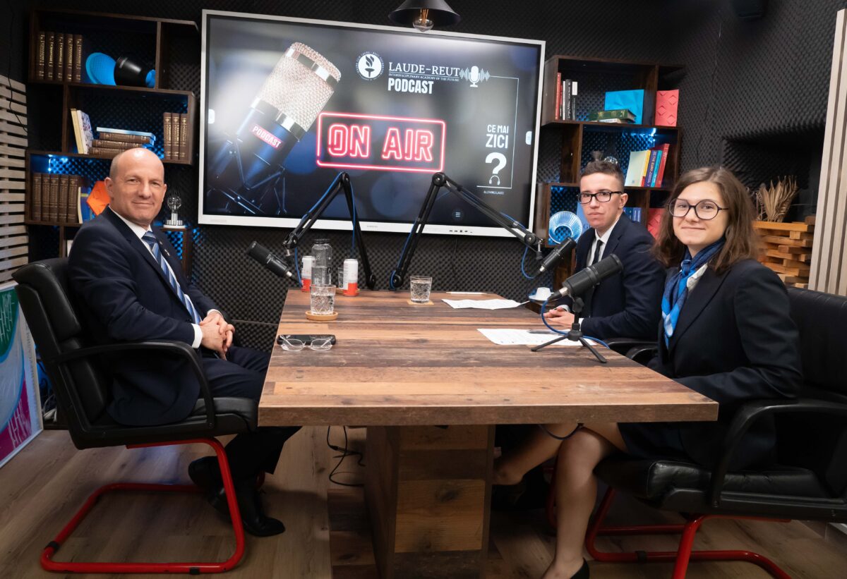 Ambasadorul Israelului în România, prezent în noul episod al podcastului realizat de Complexul Educațional Laude-Reut