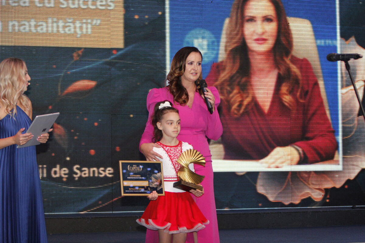 Gala Capital Femei de Succes. Natalia Intotero, ministrul Familiei: „În 2024, încă 10.000 de proceduri de fertilizare in vitro vor fi finanțate”