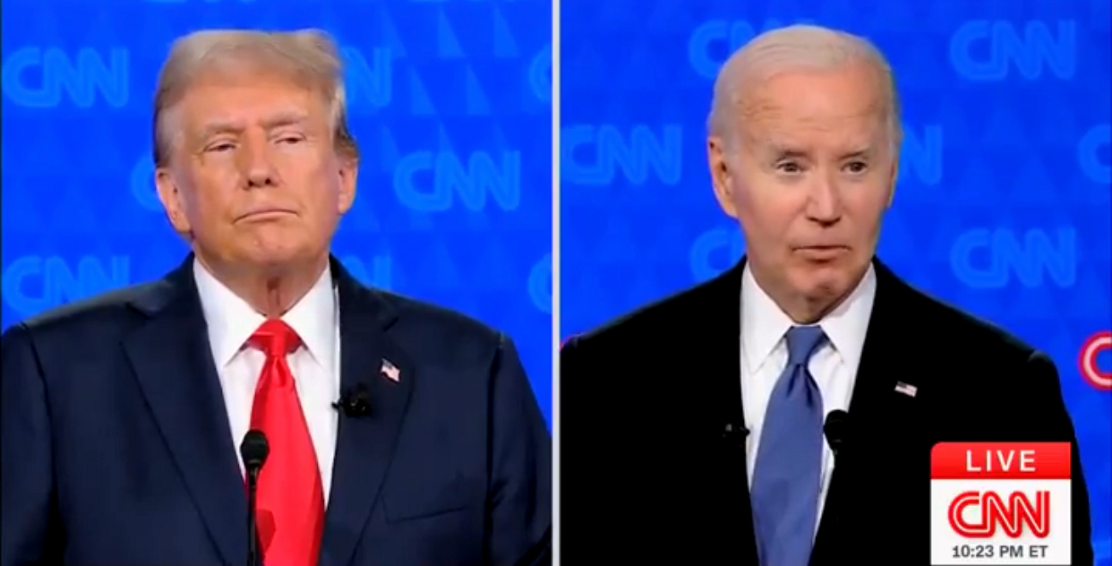 Joe Biden, Donald Trump