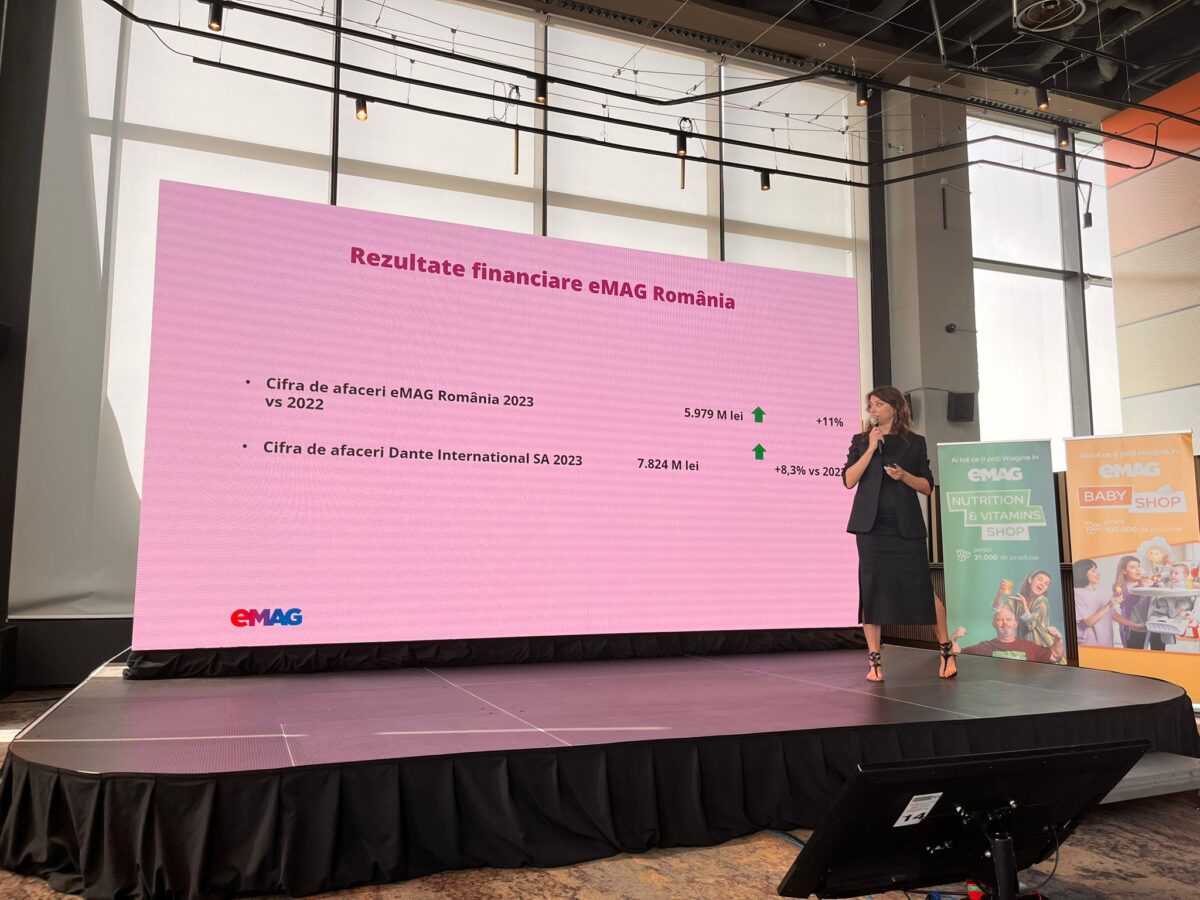 Grupul eMAG va investi 900 de milioane de lei în noul an fiscal: „Obiectivul nostru este ca eMAG România să crească între 11-15%”
