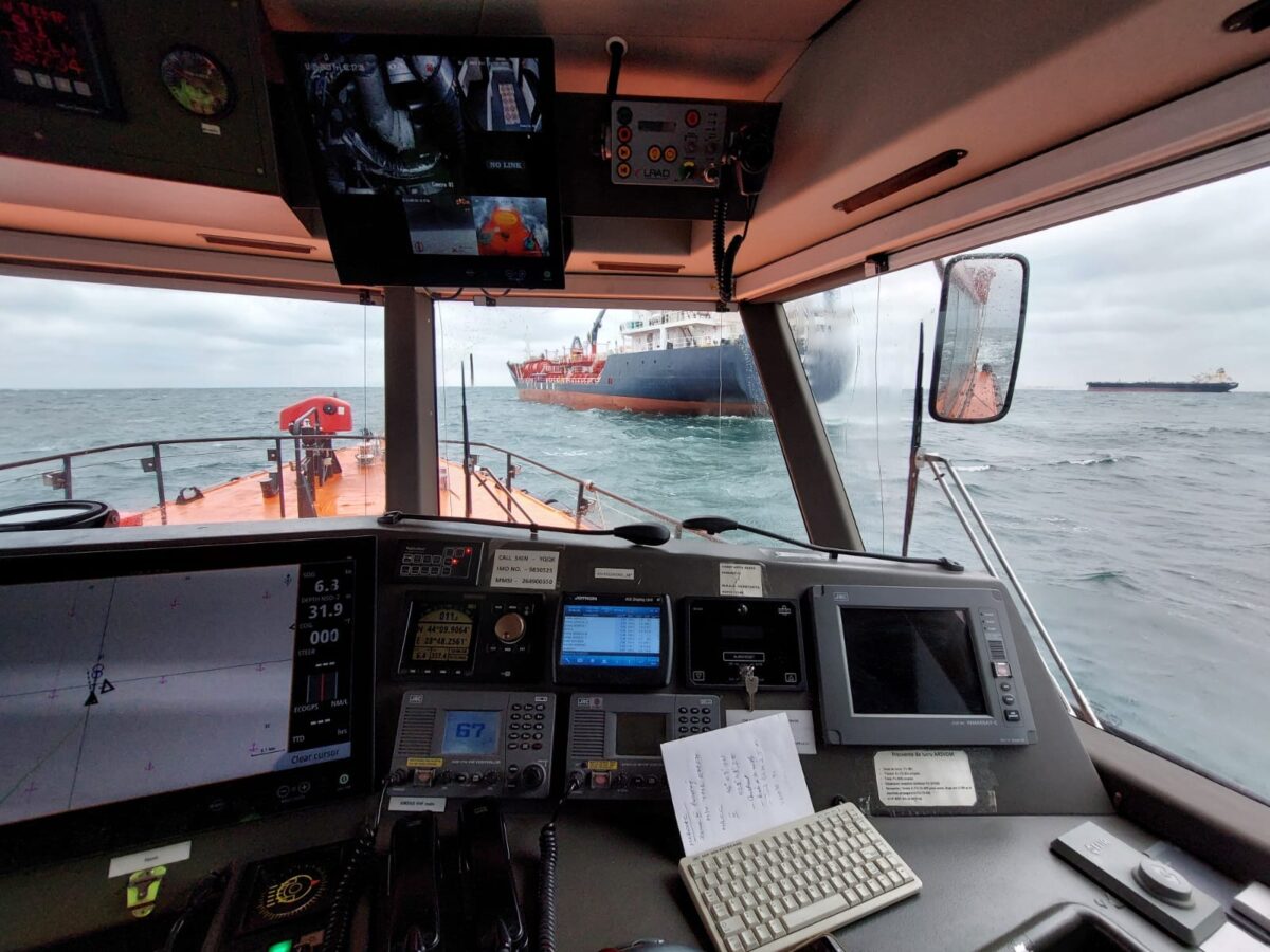 ARSVOM a salvat pe mare un al doilea marinar. Intervenția de urgență a avut loc în apropiere de Sulina