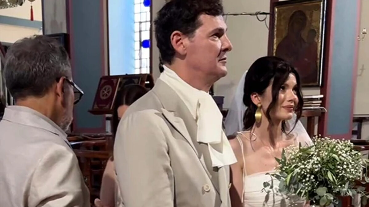 Anca Lungu s-a căsătorit cu afaceristul Harry Arampatzis. Imagini inedite cu nașii