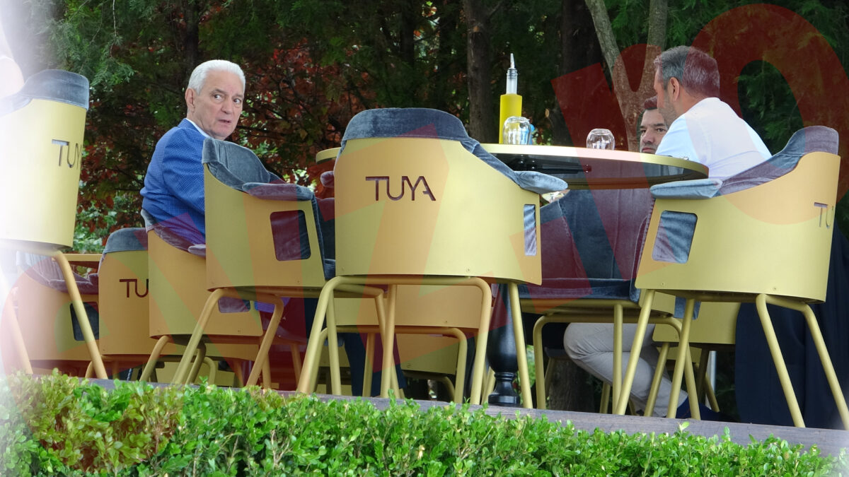 Întâlnire de taină în Nordul Capitalei. Ilie Sârbu pune țara la cale la un local de lux. Video