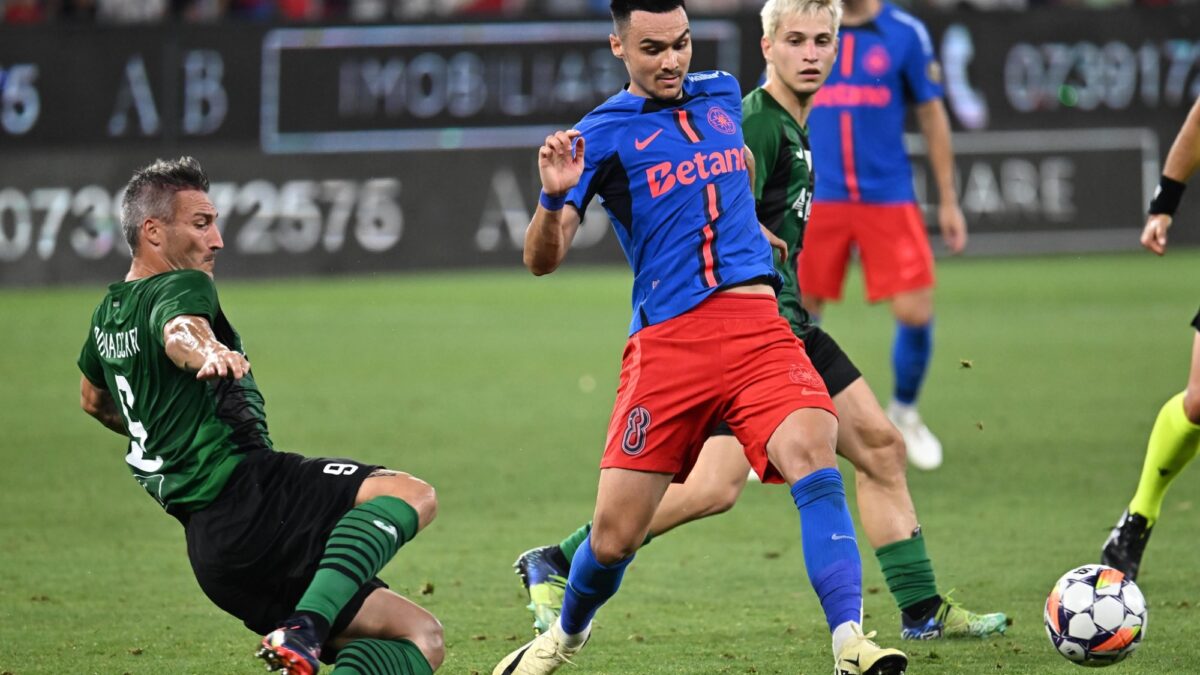 FCSB, calificare la pas în turul doi preliminar al Ligii Campionilor. Victorie clară cu Victus AC la București (4-0)