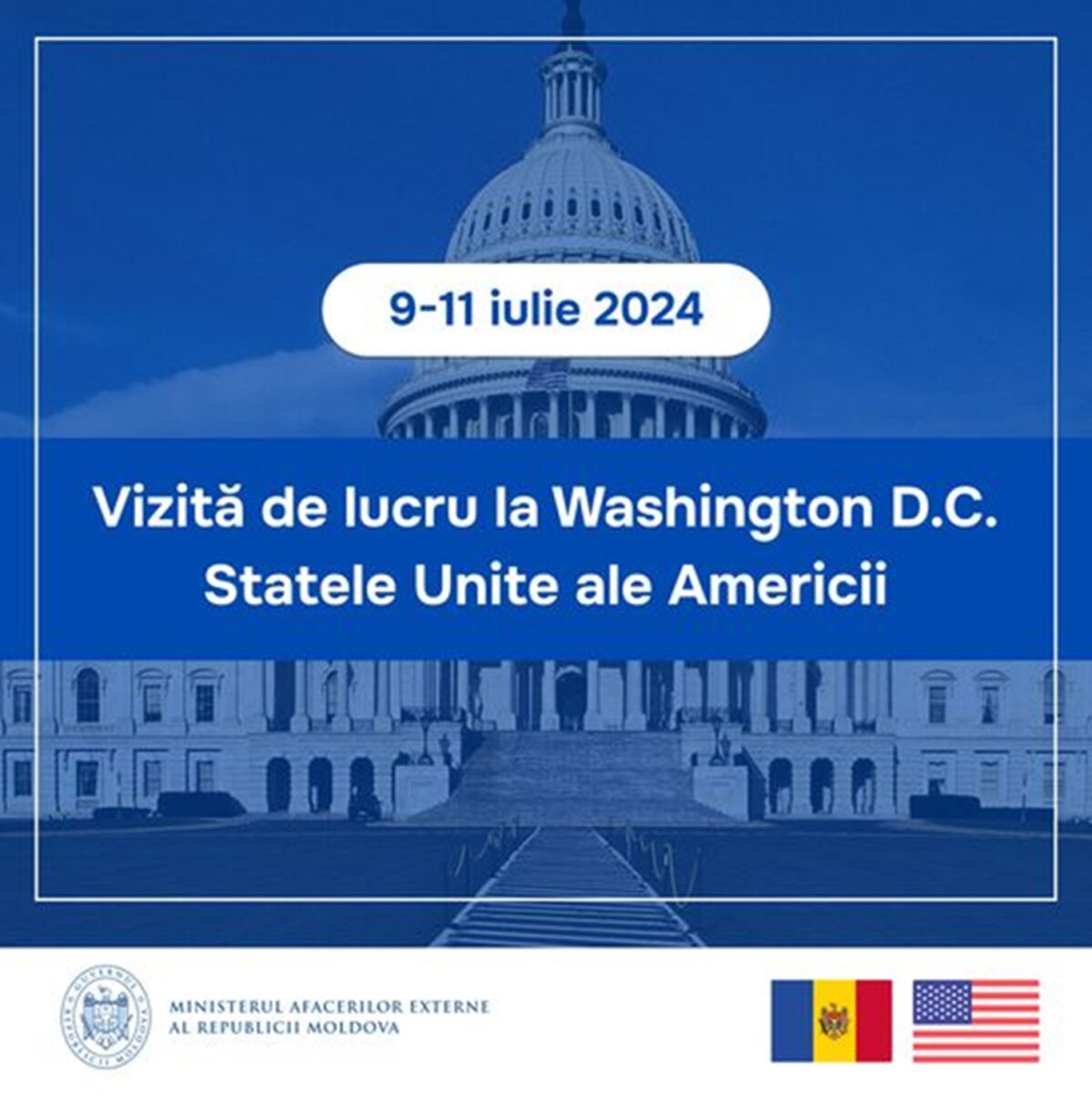 Ministrul de Externe Mihai Popșoi la Summit-ul NATO din Washington