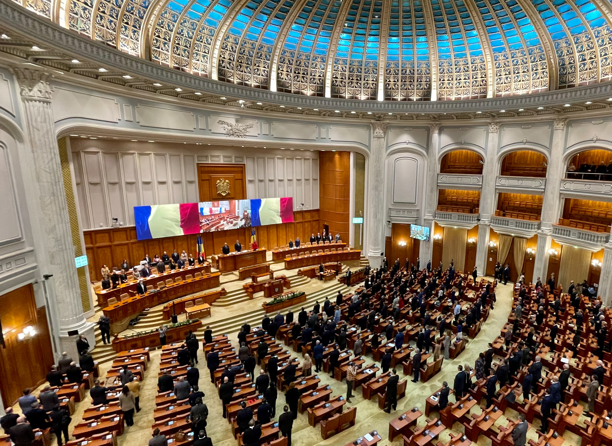 Ședință la Parlament, cu participarea lui Nicușor Dan. Pe ordinea de zi, validarea Adrianei Săftoiu la TVR