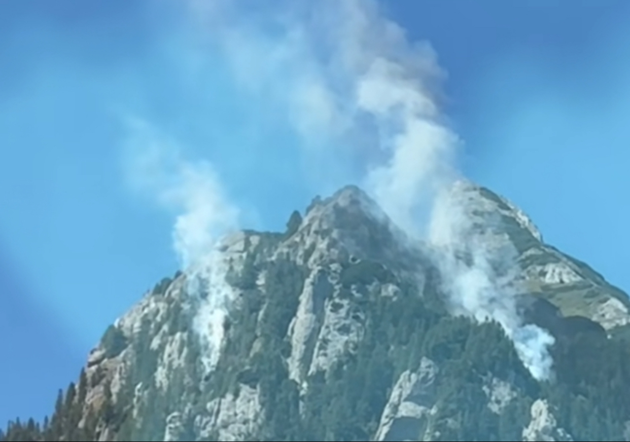 Incendiu, Valea Prahovei, Bucegi