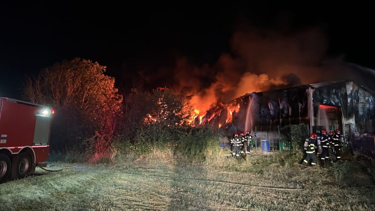 Incendiu de mari proporții la Jilava: Depozit de substanțe chimice în flăcări