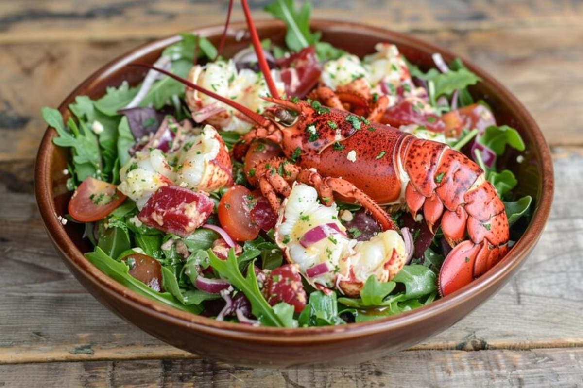 Rețetă pentru o cină rapidă de vară. Cum poți prepara o salată de crab cu roșii și busuioc