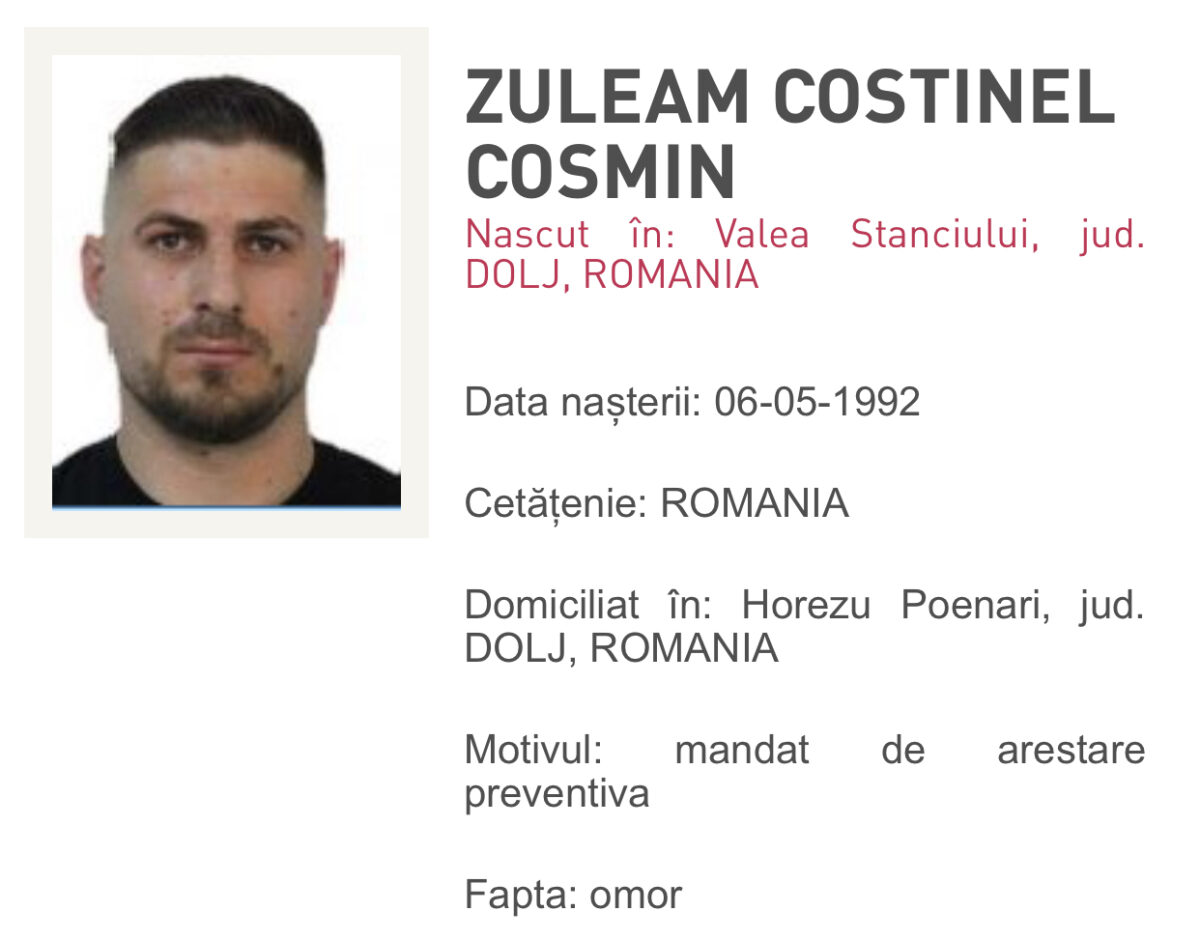 Unul dintre autorii crimei din cazul Adrian Kreiner, capturat în Indonezia. Costinel Zuleam va fi adus în România