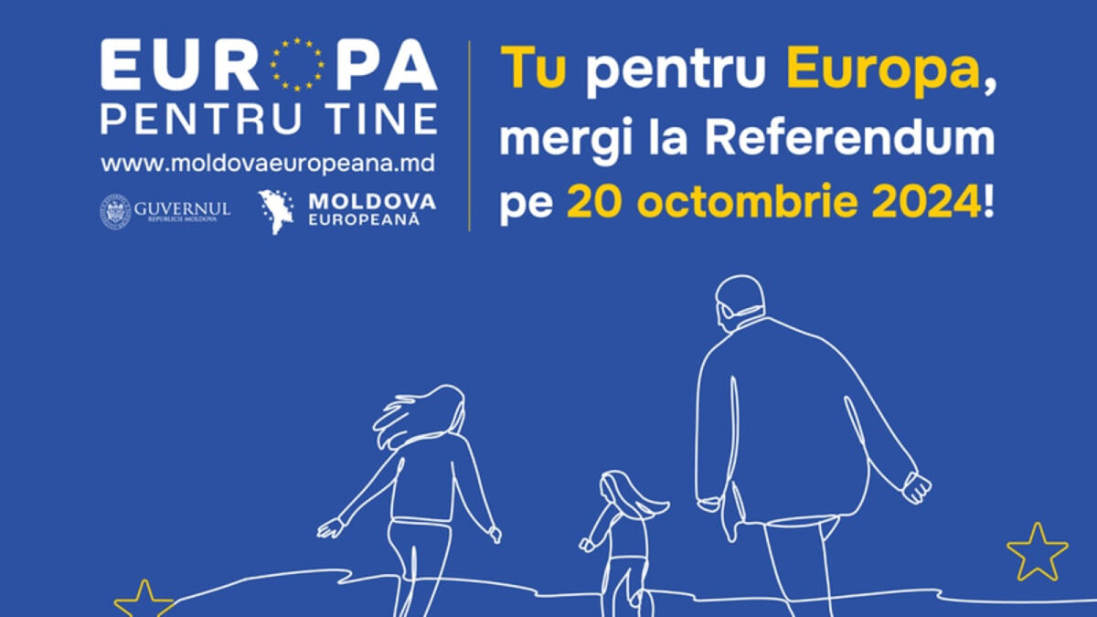 Referendumul din 20 octombrie: Votăm pentru viitor, nu pentru mofturile imperialiste ale unor dictatori de la Kremlin