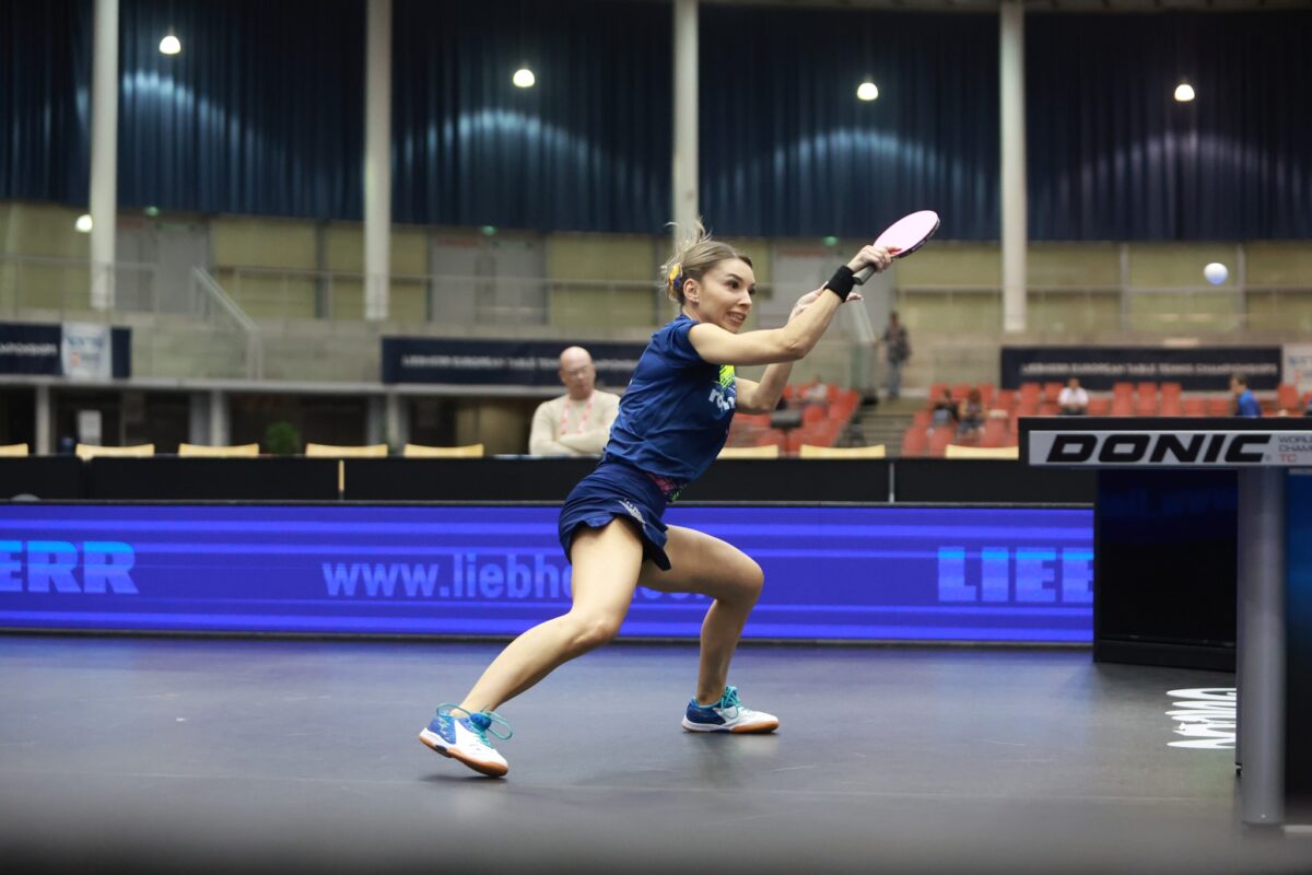Bernadette Szocs, medalie de argint la dublu, la Campionatul European de la Linz