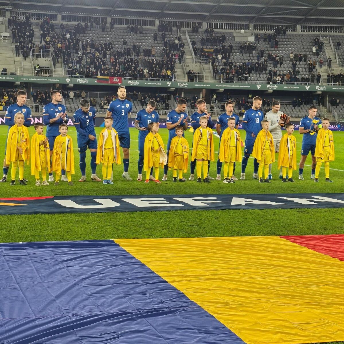 Echipa națională de fotbal a României: Hai la vot! Locul României este în Europa