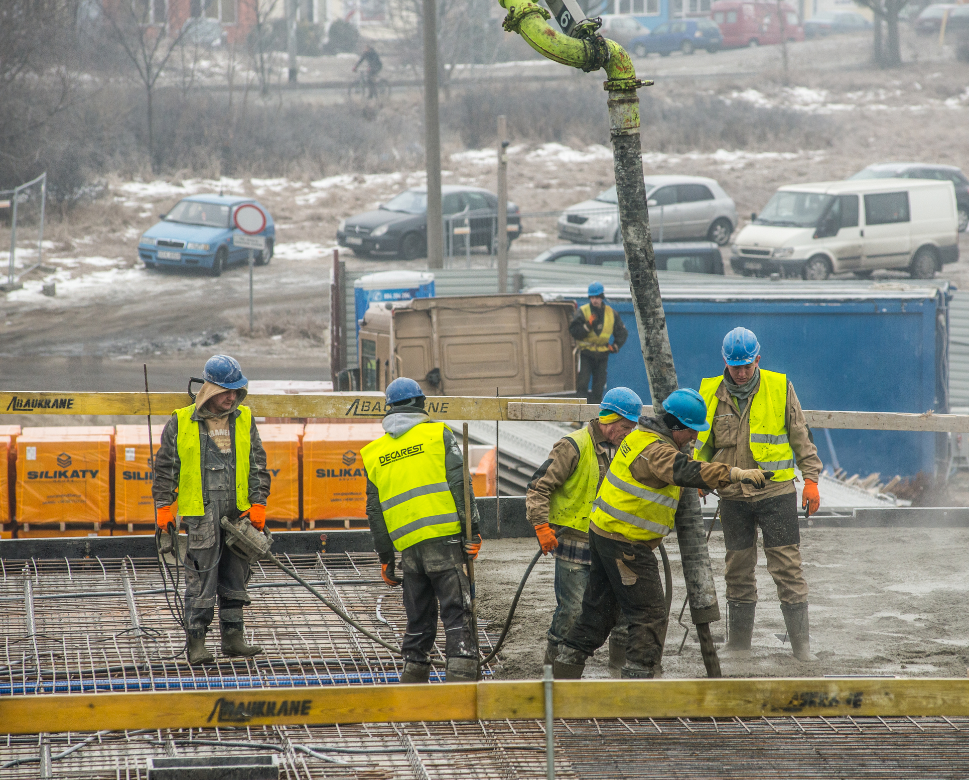 salariați construcții