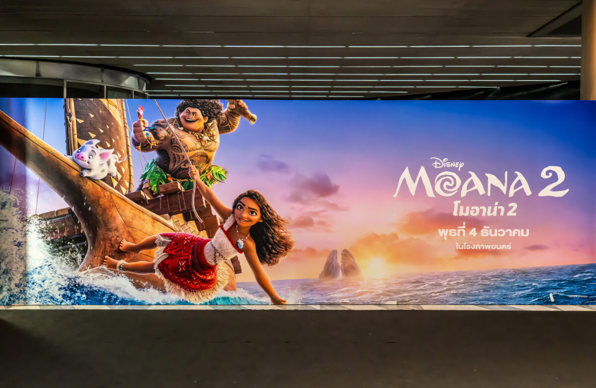 „Moana 2”, succes de Box Office. Al doilea weekend, cu încasări de 52 de milioane de dolari