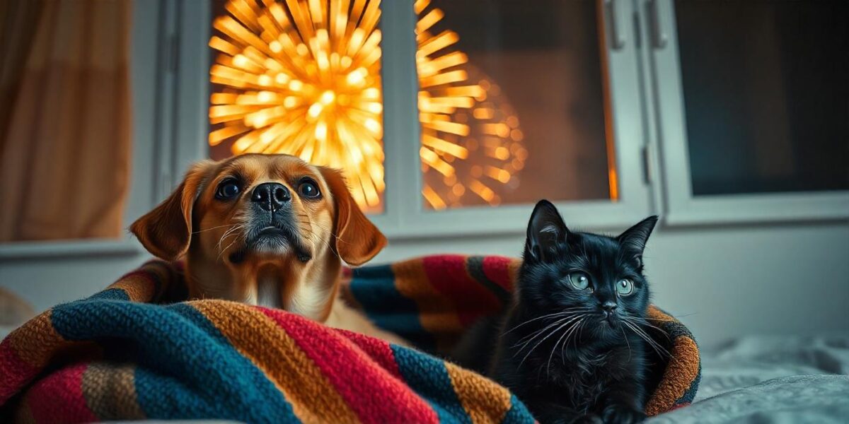 Cum protejezi animalele de companie de sunetul artificiilor și a petardelor