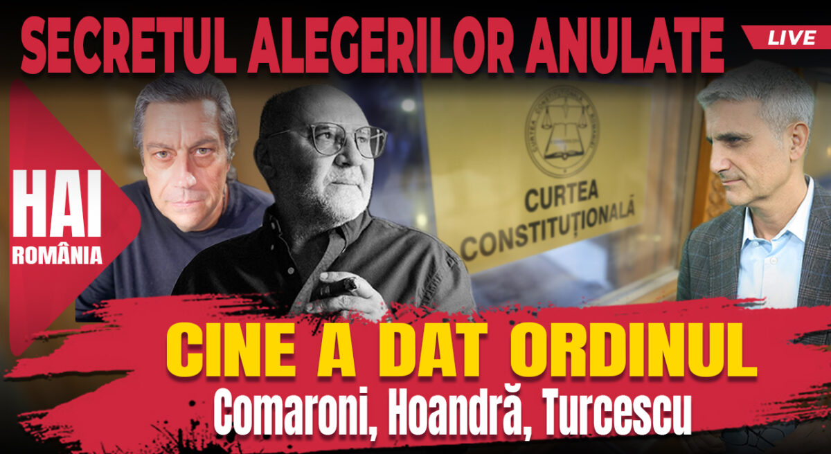 Cine a dat ordinul? Hai live cu Turcescu la 12:00