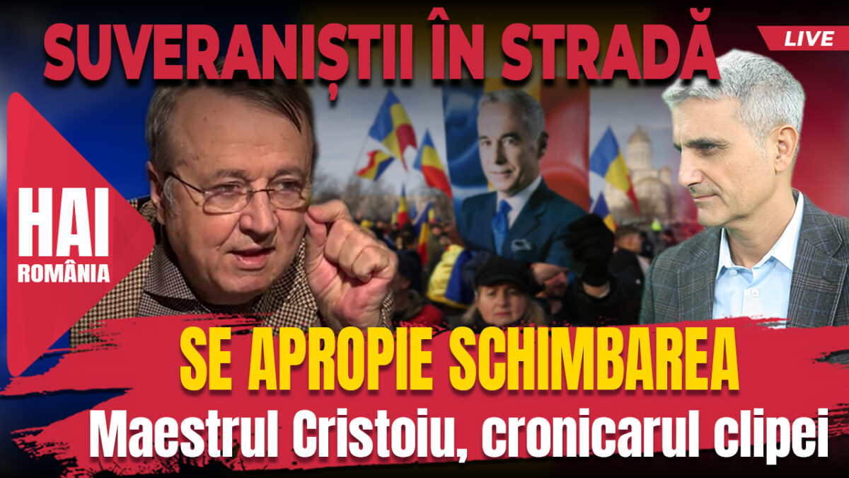 Se apropie schimbarea. Hai live cu Turcescu la 12:00.