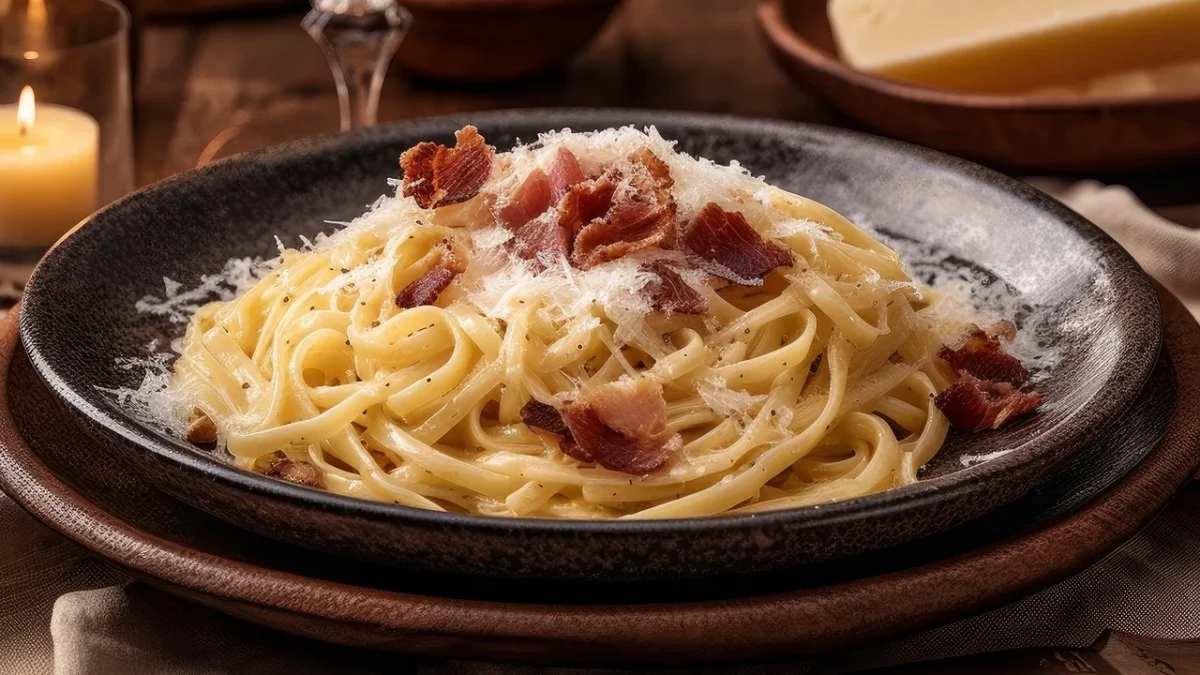 Rețeta de paste carbonara, unică în lume. O italiancă a dezvăluit secretul. Ingredientul care face minuni