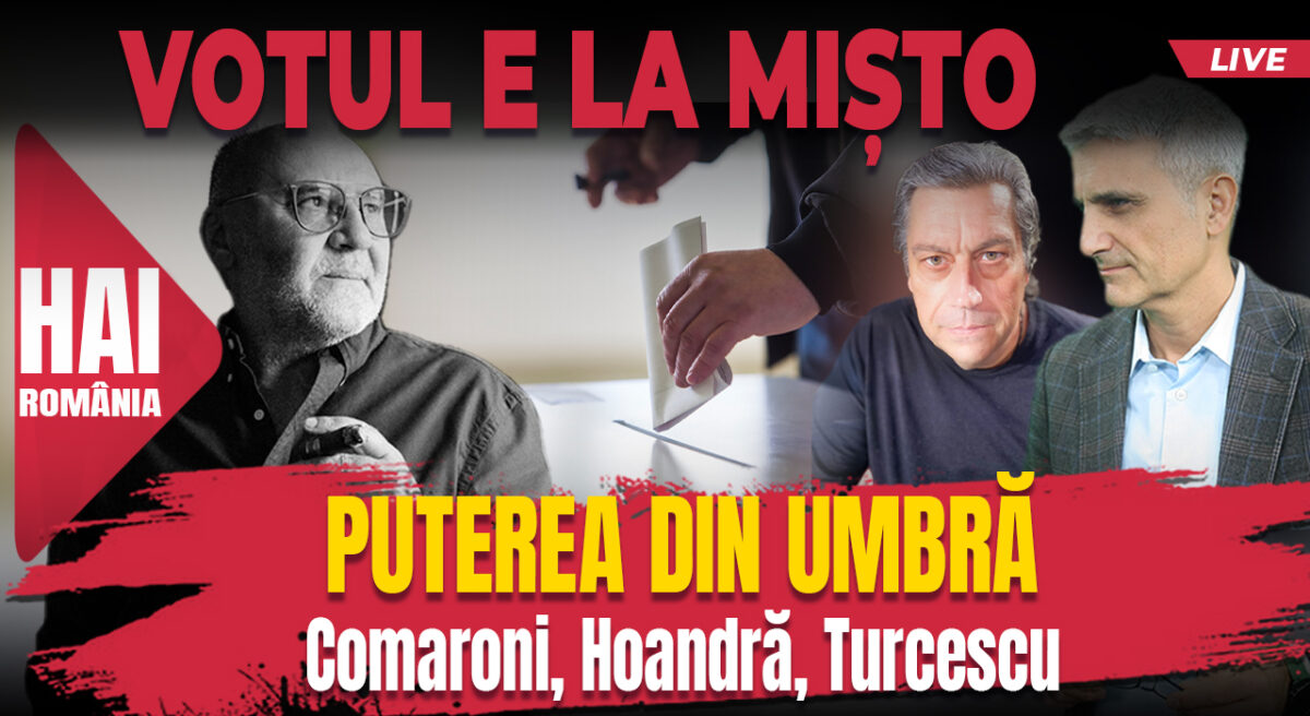 Puterea din umbră. Hai Live cu Turcescu. Video