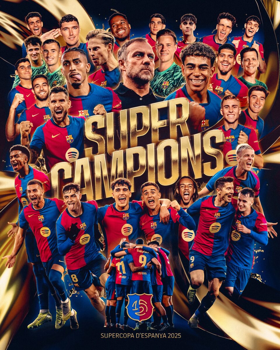 Real Madrid - FC Barcelona, 2-5. Spectacol de zile mari în finala Supercupei Spaniei