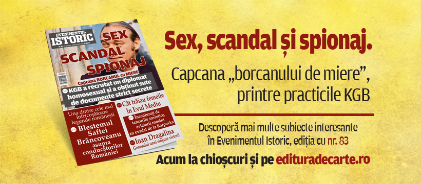 Sex, scandal și spionaj. „Capcana borcanului de miere”, printre practicile KGB. Dezvăluiri inedite în noul număr al revistei Evenimentul Istoric