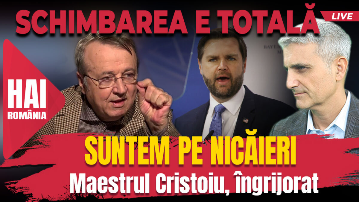 Suntem pe nicăieri. Hai live cu Turcescu la 12:00
