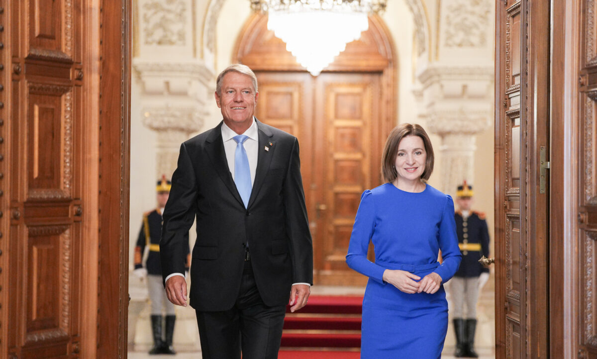 Maia Sandu, mesaj adresat lui Klaus Iohannis pe final de mandat: În acești ani grei, Republica Moldova a avut la București un prieten de nădejde