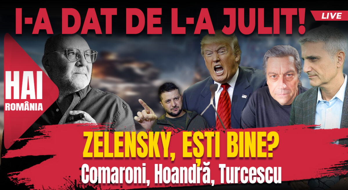 Zelenski, ești bine? Hai live cu Turcescu la 12:00
