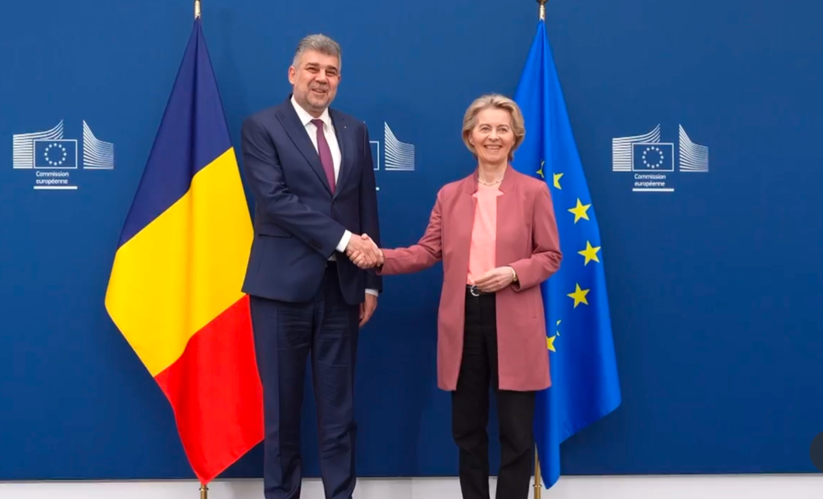 Marcel Ciolacu, la masa tratativelor cu Ursula von der Leyen. Ce a cerut premierul României. Update