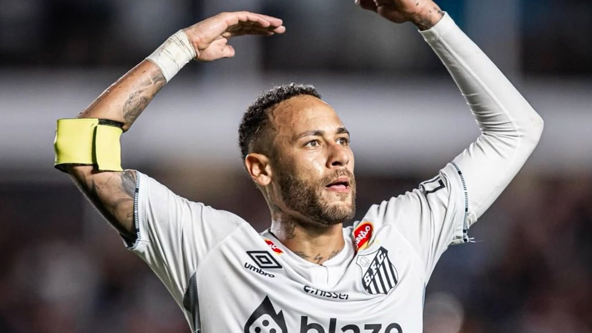 Neymar, cartonaș roșu, în meciul Botafogo-Santos, 1-0