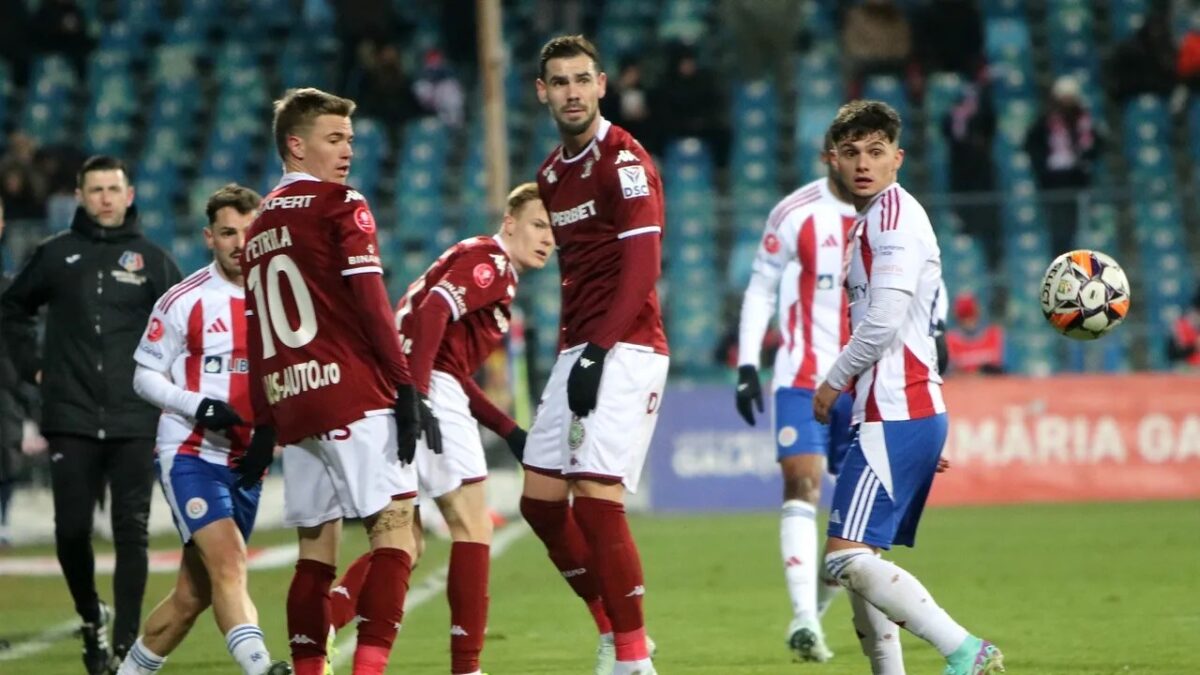 Superliga. Oțelul Galați - Rapid București, 1-1
