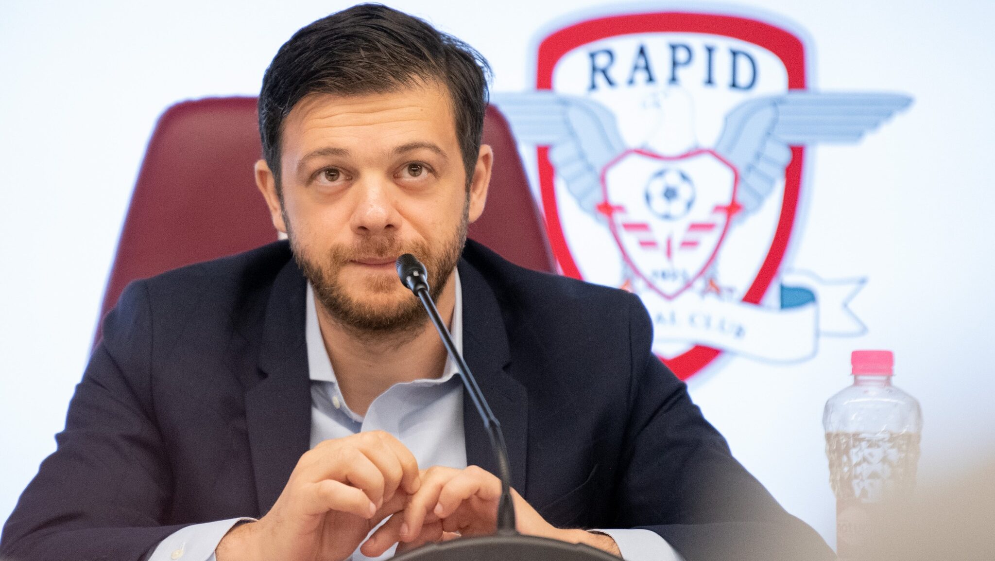 Antrenor nou la Rapid. Victor Angelescu: Ne-am înțeles, am vorbit și cu domnul Șucu