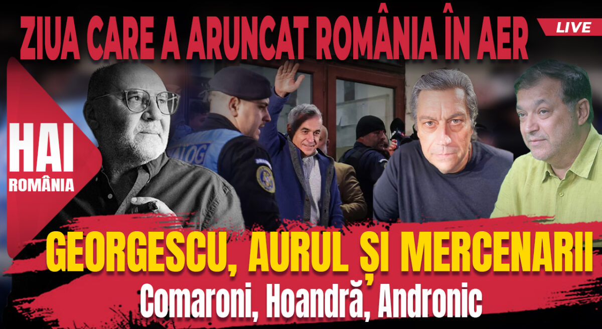 Georgescu, aurul și mercenarii. Contrapunct. Live