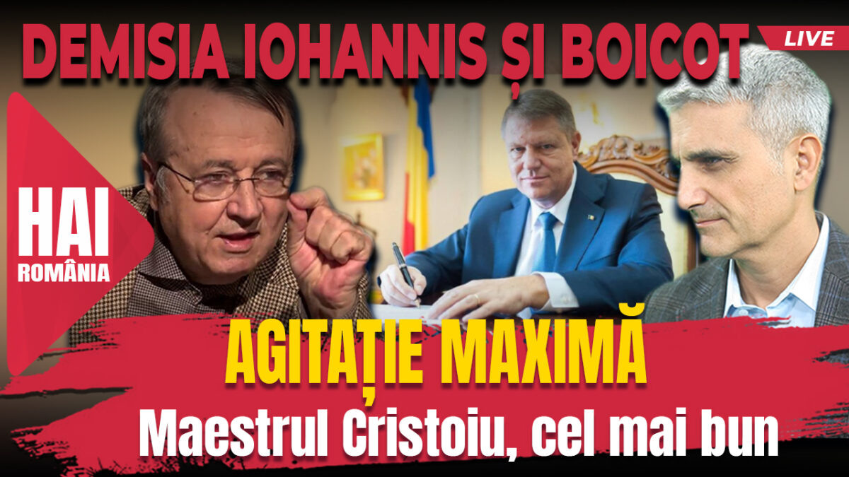 Agitație maximă. Hai live cu Turcescu