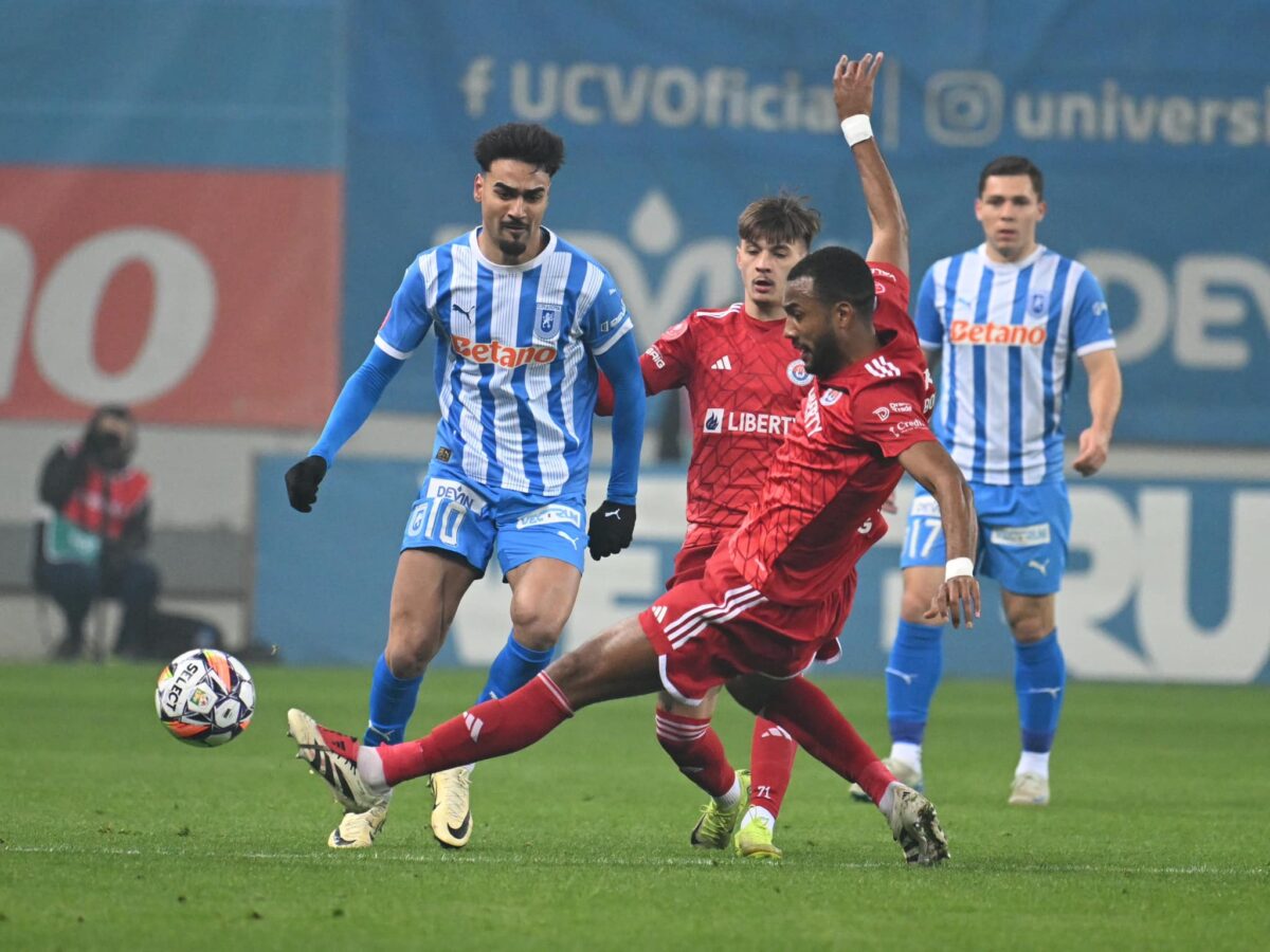 Universitatea Craiova - Oțelul, 1-0. Oltenii urcară iar pe primul loc