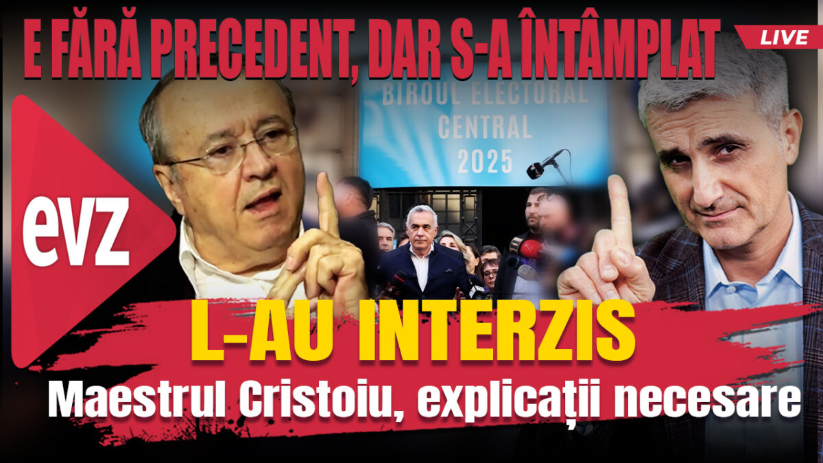 L-au interzis. Hai live cu Turcescu