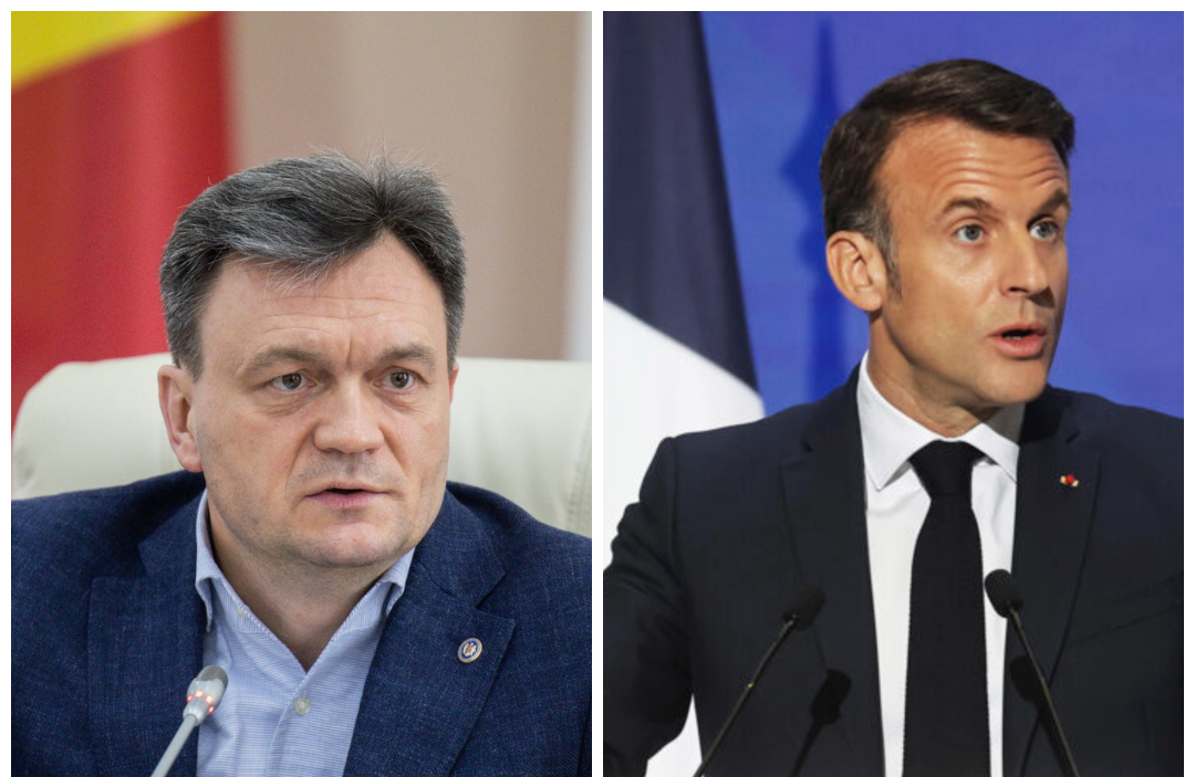 Dorin Recean îi răspunde lui Macron. Republica Moldova nu vede o amenințare militară din partea Rusiei