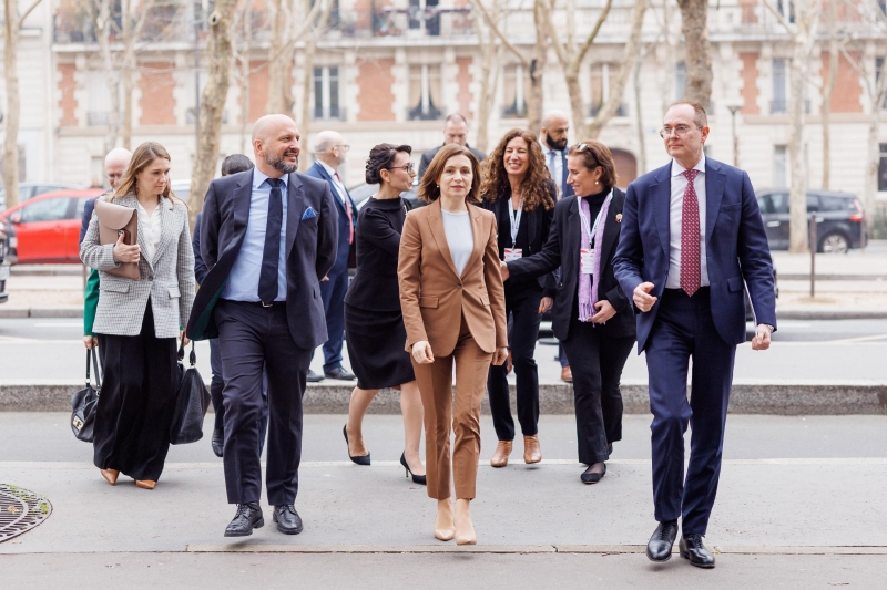 Maia Sandu, la Forumul de Afaceri Moldo-Francez. Republica Moldova este deschisă pentru afaceri