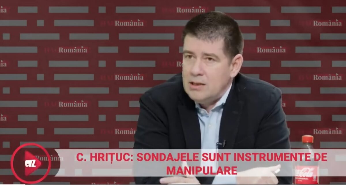 Dezbateri și atacuri în cursa prezidențială. Cristian Hrițuc, consilier politic: „80% din sondaje sunt instrumente de manipulare”. Video