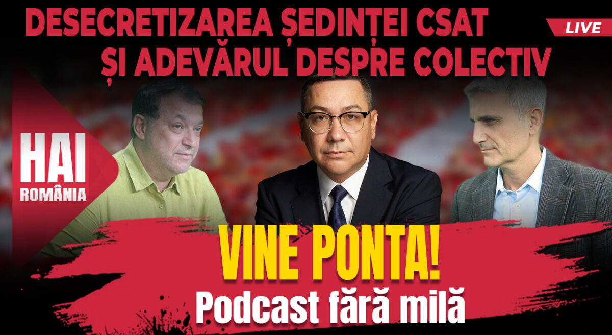 Vine Ponta! Hai live cu Turcescu la 12:00