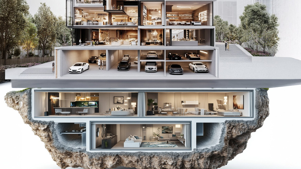 Refugiu pentru elitele mondiale. Buncăr ultraluxos de 300 de milioane de dolari. Video