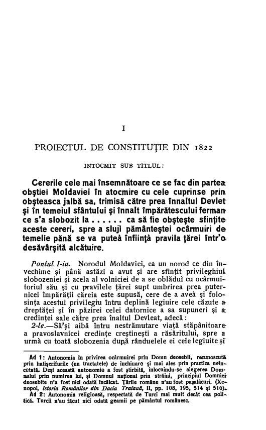 Constituția Cărvunară, un document de referință