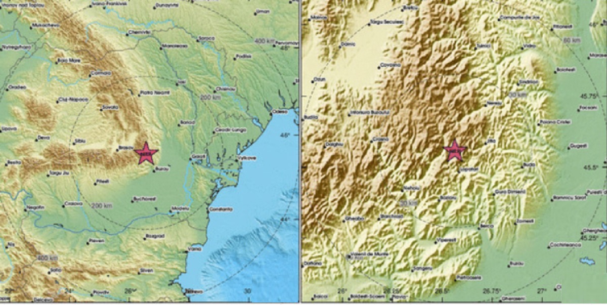 Cutremur în a doua zi de Paște. Activitate intensă în zona seismică Vrancea