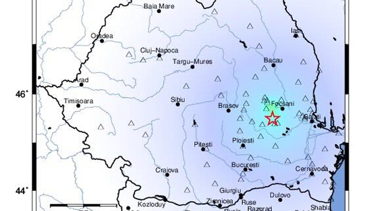 Lanț de seisme în ultimele 24 de ore, în România
